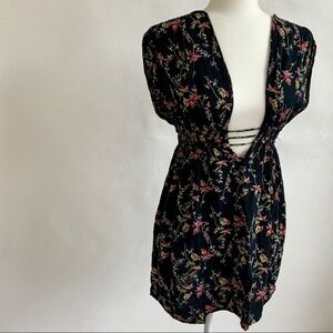 HURLEY Black Beach Summer Cover Up Sun Dress Small​